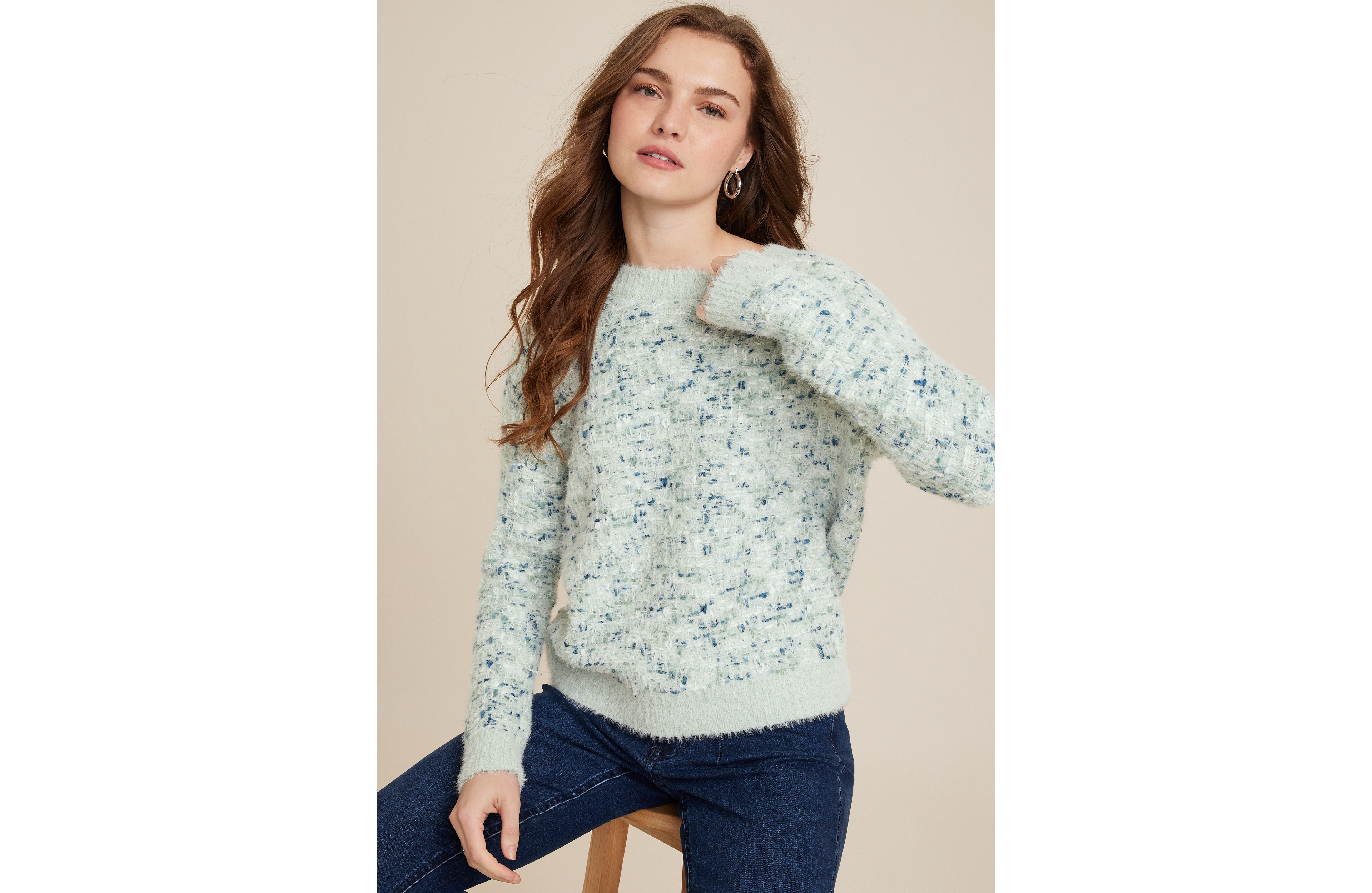 Popo Eyelash Sweater