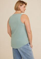 Plus Size Aloha Beaches Graphic Tank, C3566, small