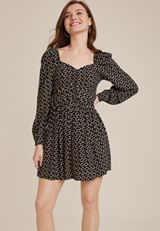 Geo Babydoll Dress, C1756, small
