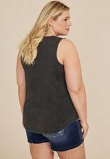 Plus Size Chase The Sun Graphic Tank, C106, small