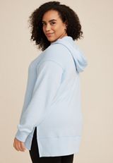 Plus Size French Terry Hoodie, C9249, small