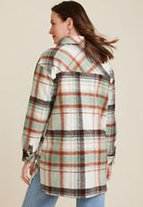 Plaid Mixer Shacket, C3986, small
