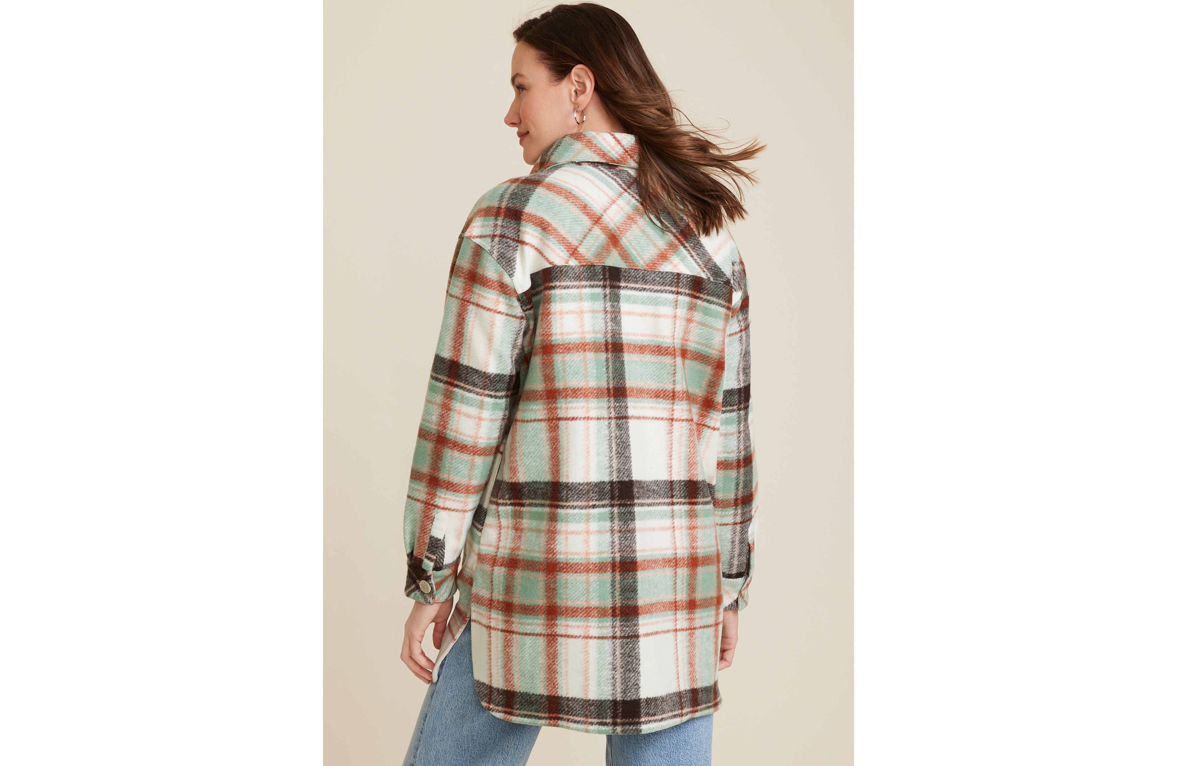 Plaid Mixer Shacket