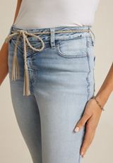 m jeans by maurices&trade; Mid Fit Mid Rise Belted Kick Boot Ankle Jean, C2806, small