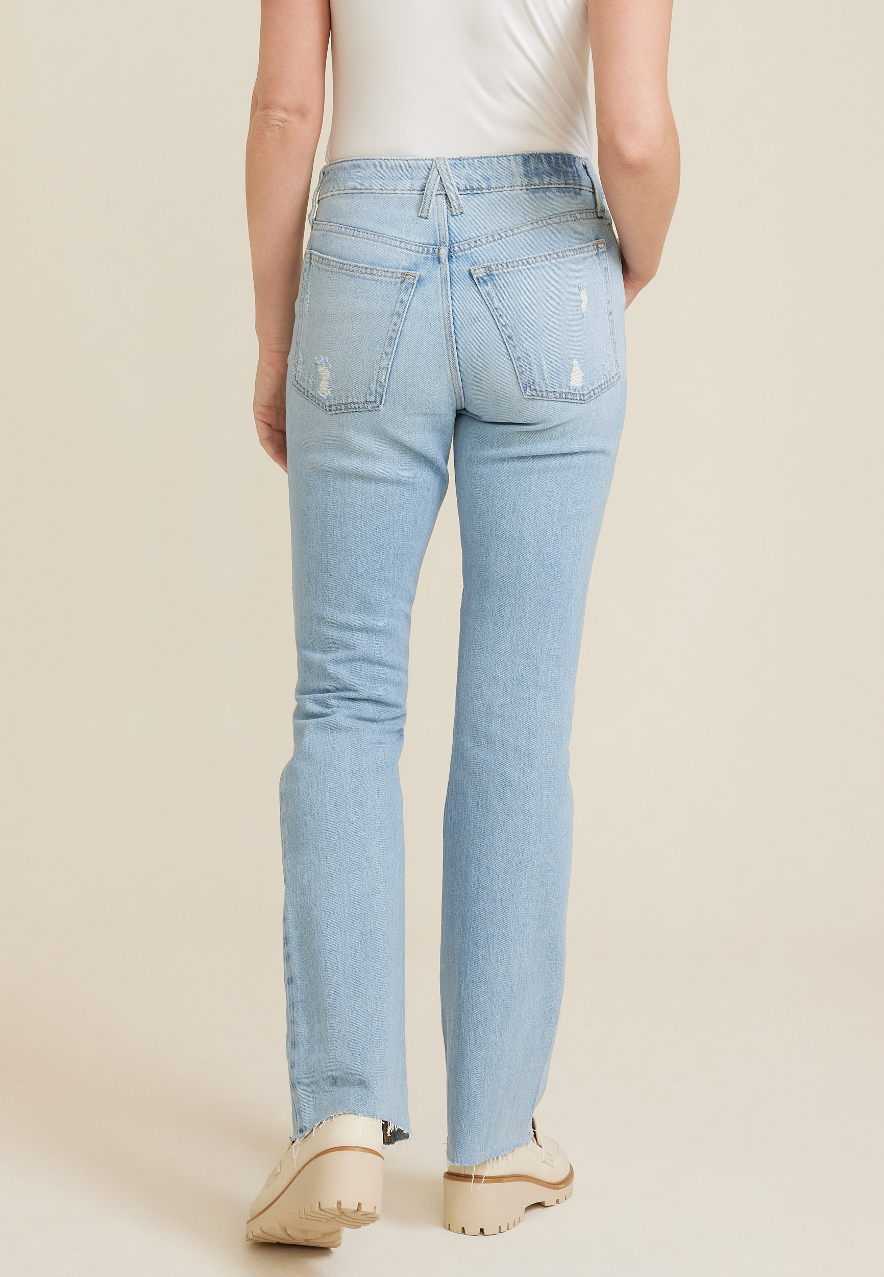 Goldie Blues&trade; Light High Rise Cheeky Slim Boot Jean, C2806, large