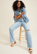 Plus Size Goldie Blues&trade; Light High Rise Cheeky Slim Boot Jean, C2806, small