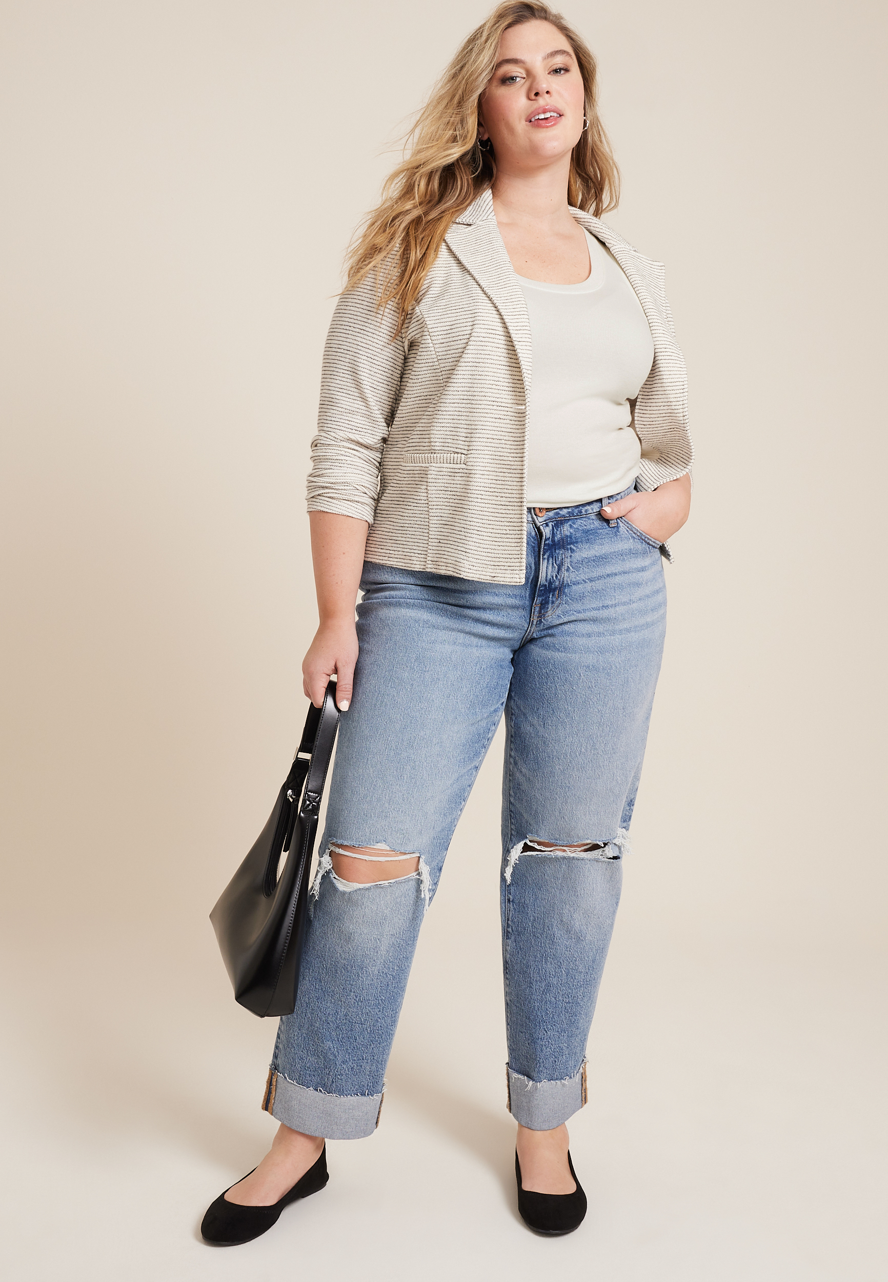 Plus Size 24/7 U Line Tank Top | maurices