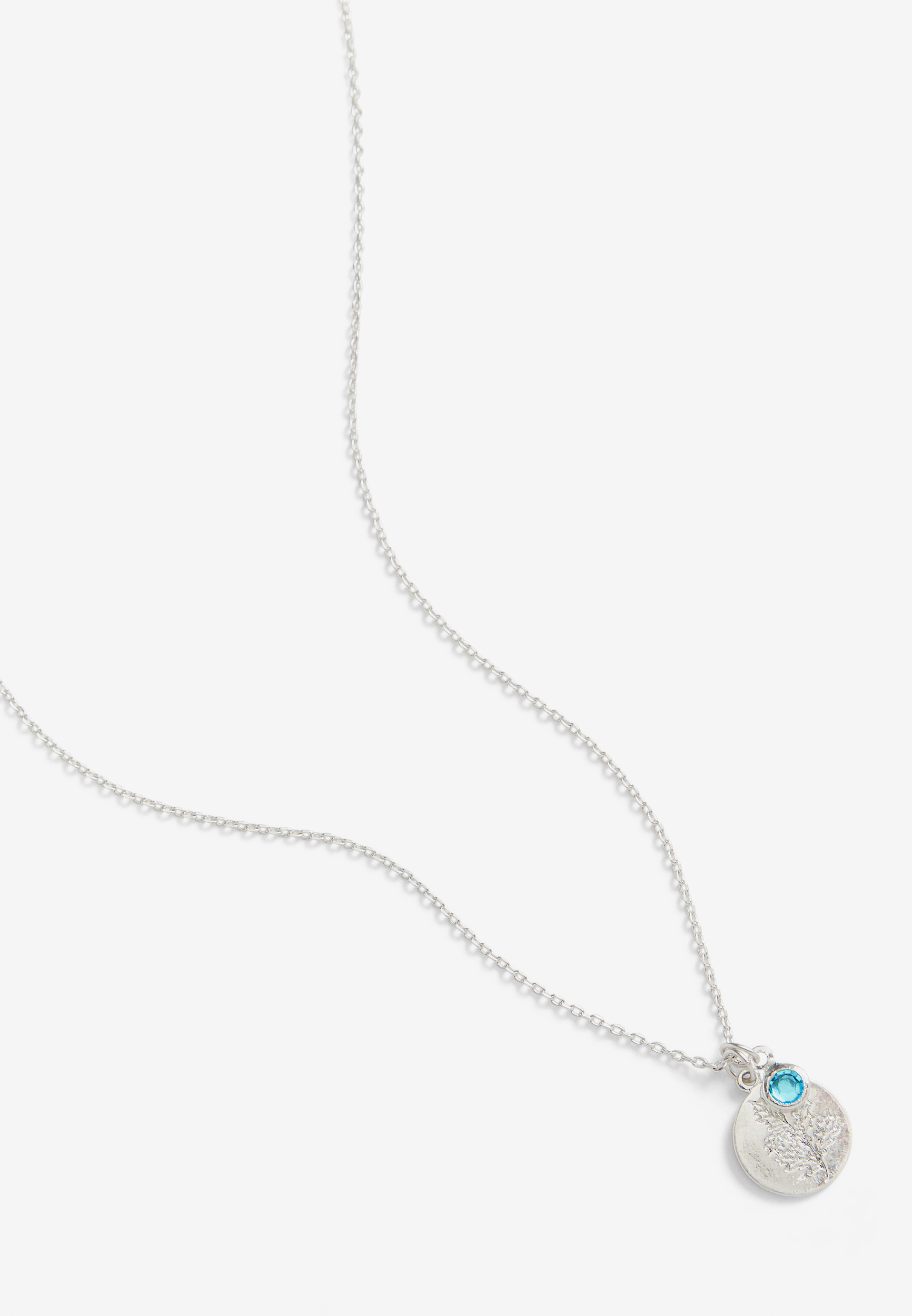 December Birthstone Necklace, , large