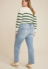 Plus Size KanCan&trade; High Rise Porkchop Pocket Straight Jean, C2806, small