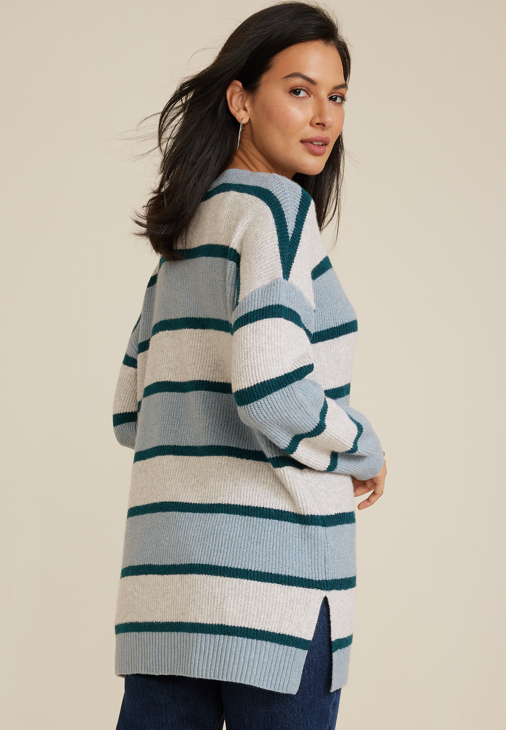 Striped Cardigan, C1772, large
