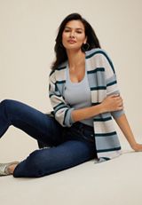 Striped Cardigan, C1772, small