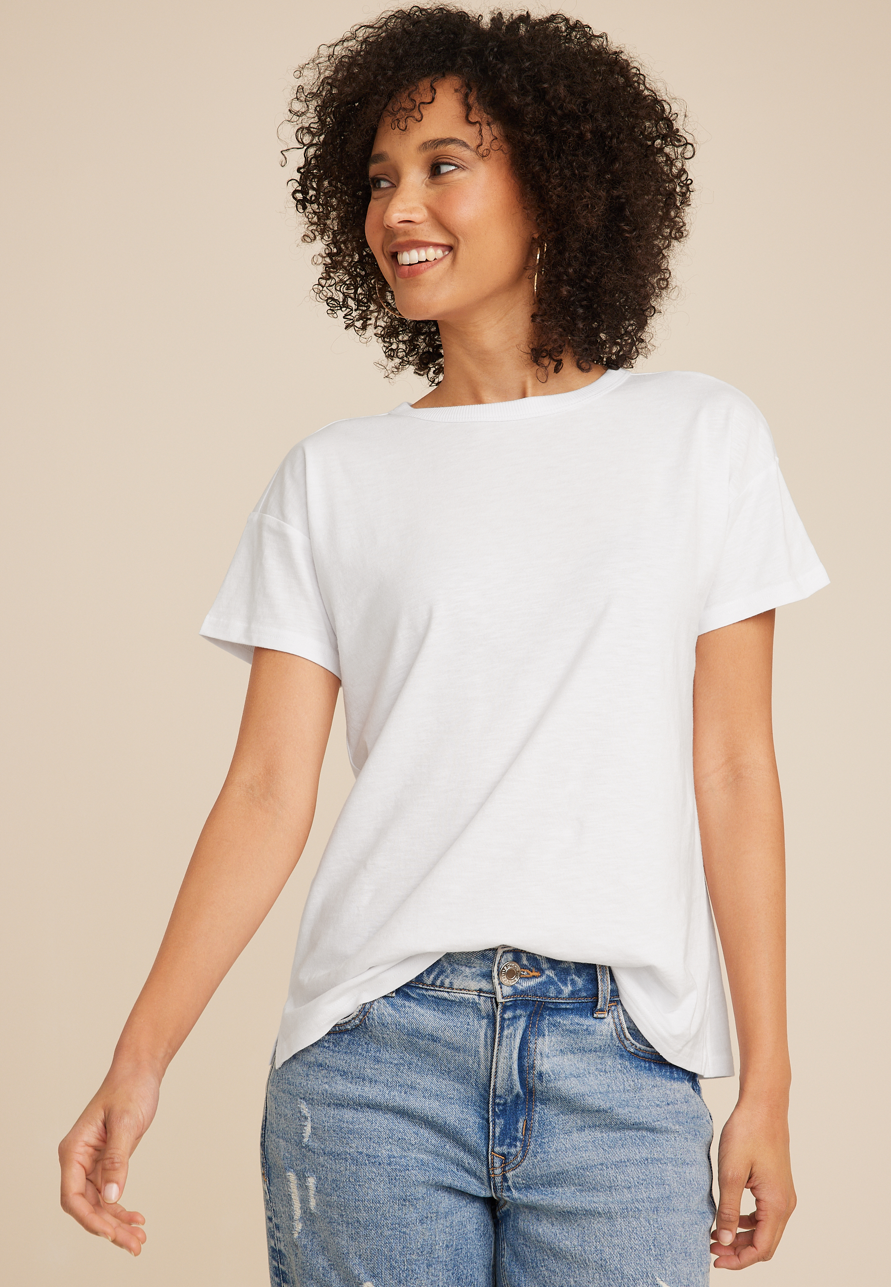 Maurices store white tops