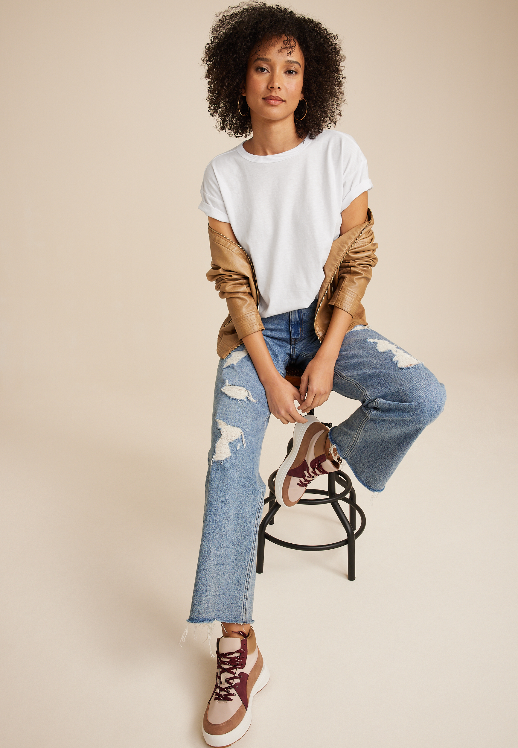 24/7 Dawson Drop Shoulder Tee, , large