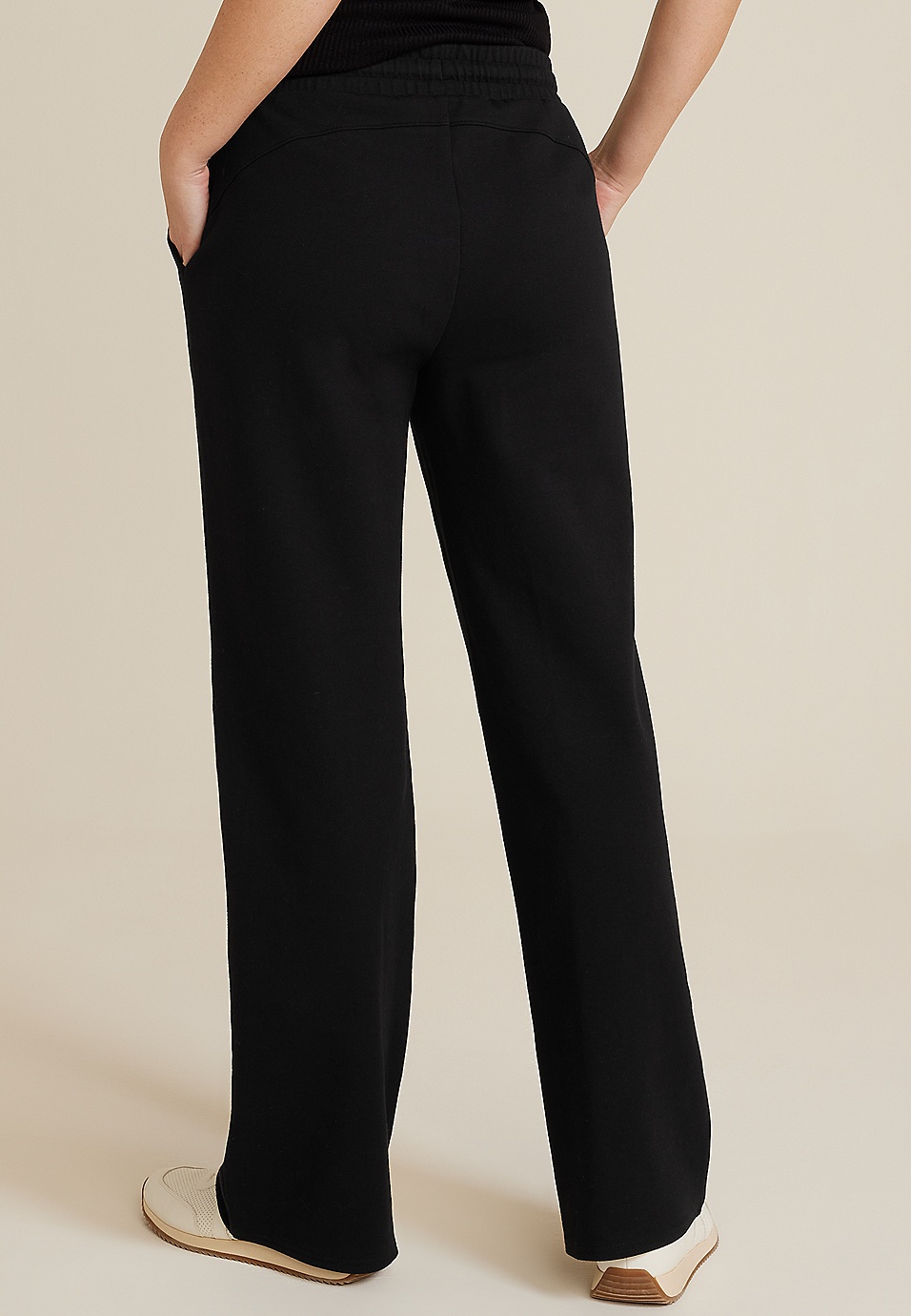 Night Sky Ponte Wide Leg Relaxed Pant - WOMEN Pants