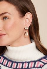 Crystal Teardrop Statement Earrings, C605, small
