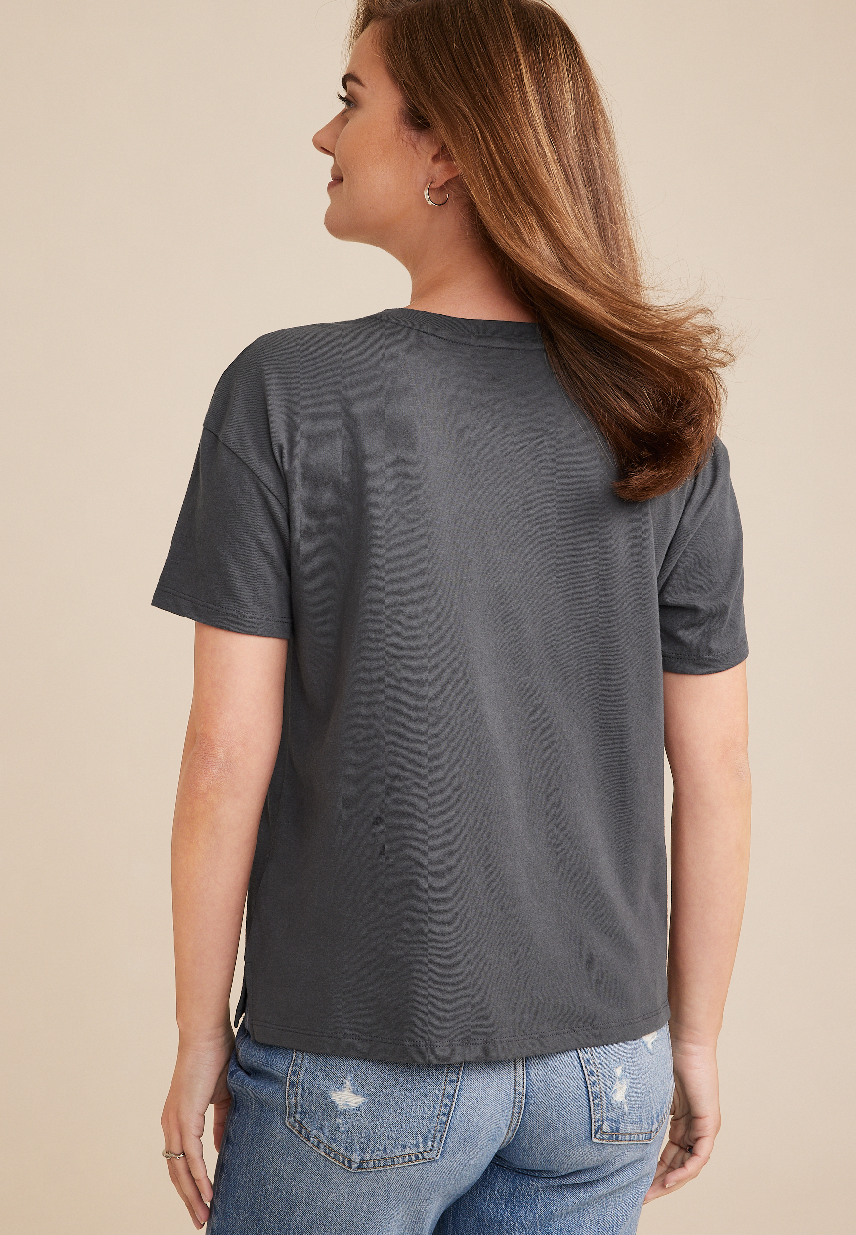 Enjoy Life Have A Cold Beer Graphic Tee, PHANTOM BLACK, large