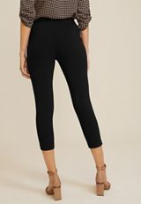 Bengaline High Rise Skinny Cropped Dress Pant, , small