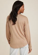 24/7 Clara Long Sleeve Tee, C155, small