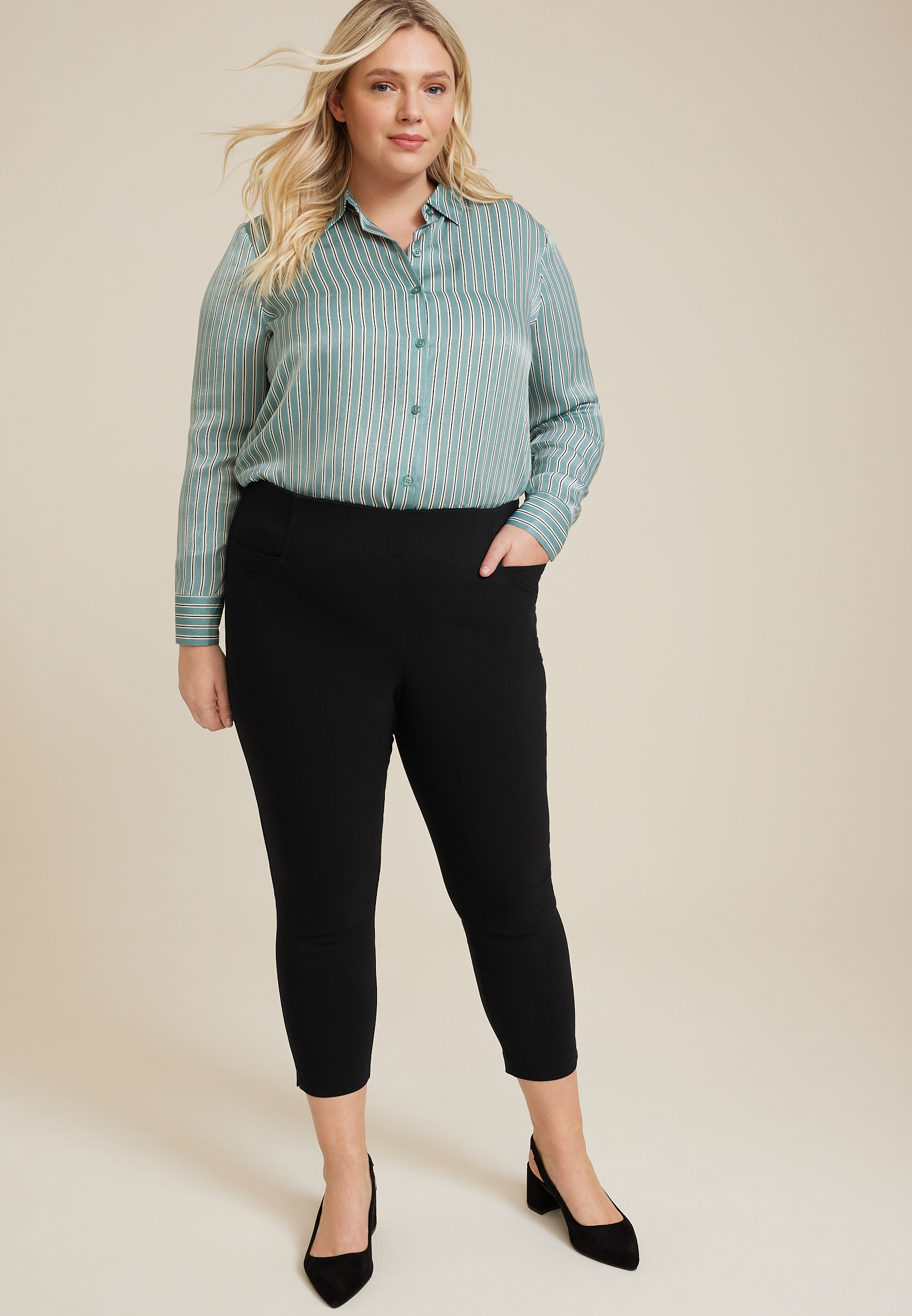 Women's Plus Size Pants, Shop Dress Pants & More