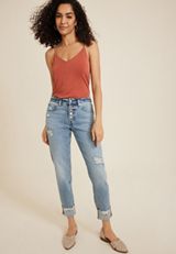 m jeans by maurices&trade; 90s High Rise Taper Ankle Jean, C3337, small