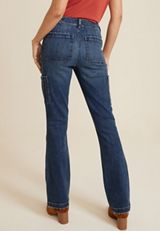 m jeans by maurices&trade; Cool Comfort High Rise Cargo Slim Boot Jean, C258, small