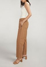 Silver Jeans Co.&reg; Mid Rise Corduroy Utility Wide Leg Pant, C115, small