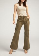Silver Jeans Co.&reg; Cargo Mid Rise Flare Pant, C1612, small