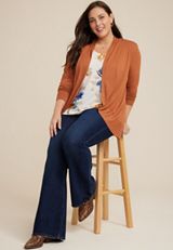 Plus Size Cressa Cardigan, C7208, small