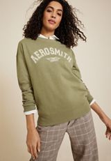 Aerosmith Relaxed Fit Sweatshirt, C425, small