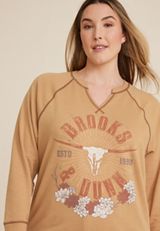 Plus Size Brooks And Dunn Sweatshirt, C2325, small