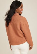Floral Quilted Bomber Jacket, C6186, small