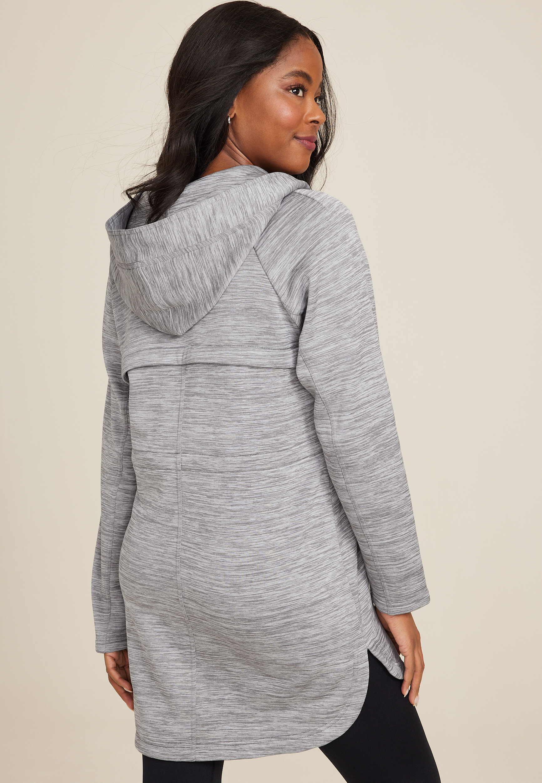 Hooded Knit Jacket, C151, large