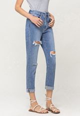 Flying Monkey&trade; High Rise Ripped Mom Jean, C3337, small