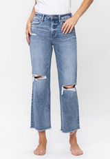 Flying Monkey&trade; High Rise Relaxed Straight Jean, C3337, small
