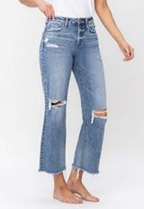 Flying Monkey&trade; High Rise Relaxed Straight Jean, C3337, small