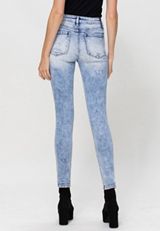 VERVET&trade; Ankle Skinny High Rise Ripped Jean, C2806, small