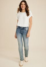Vigoss&reg; Heritage Mid Rise Straight Jean, C3337, small