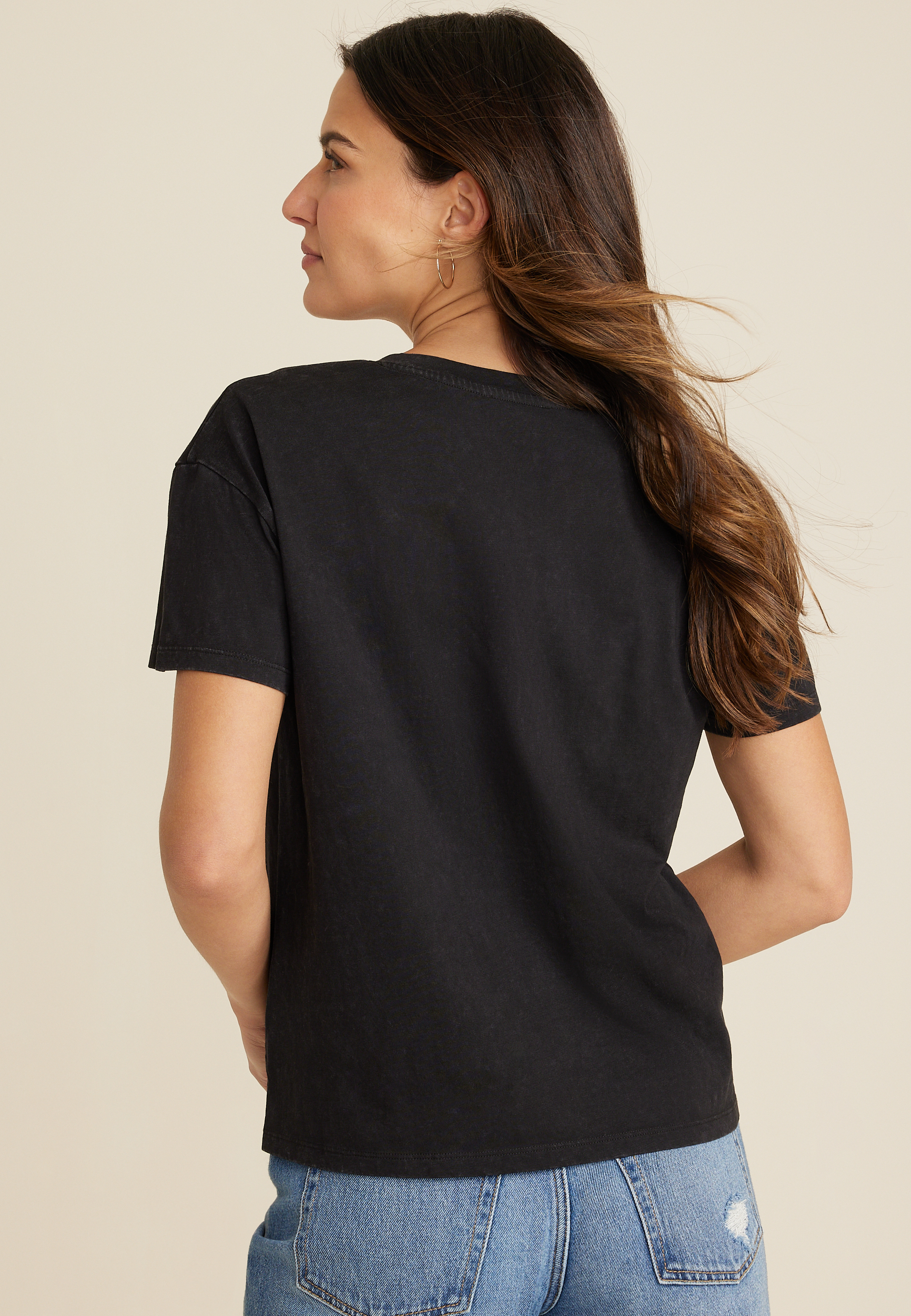 Sham Rock And Roll Relaxed Fit Graphic Tee, C106, large
