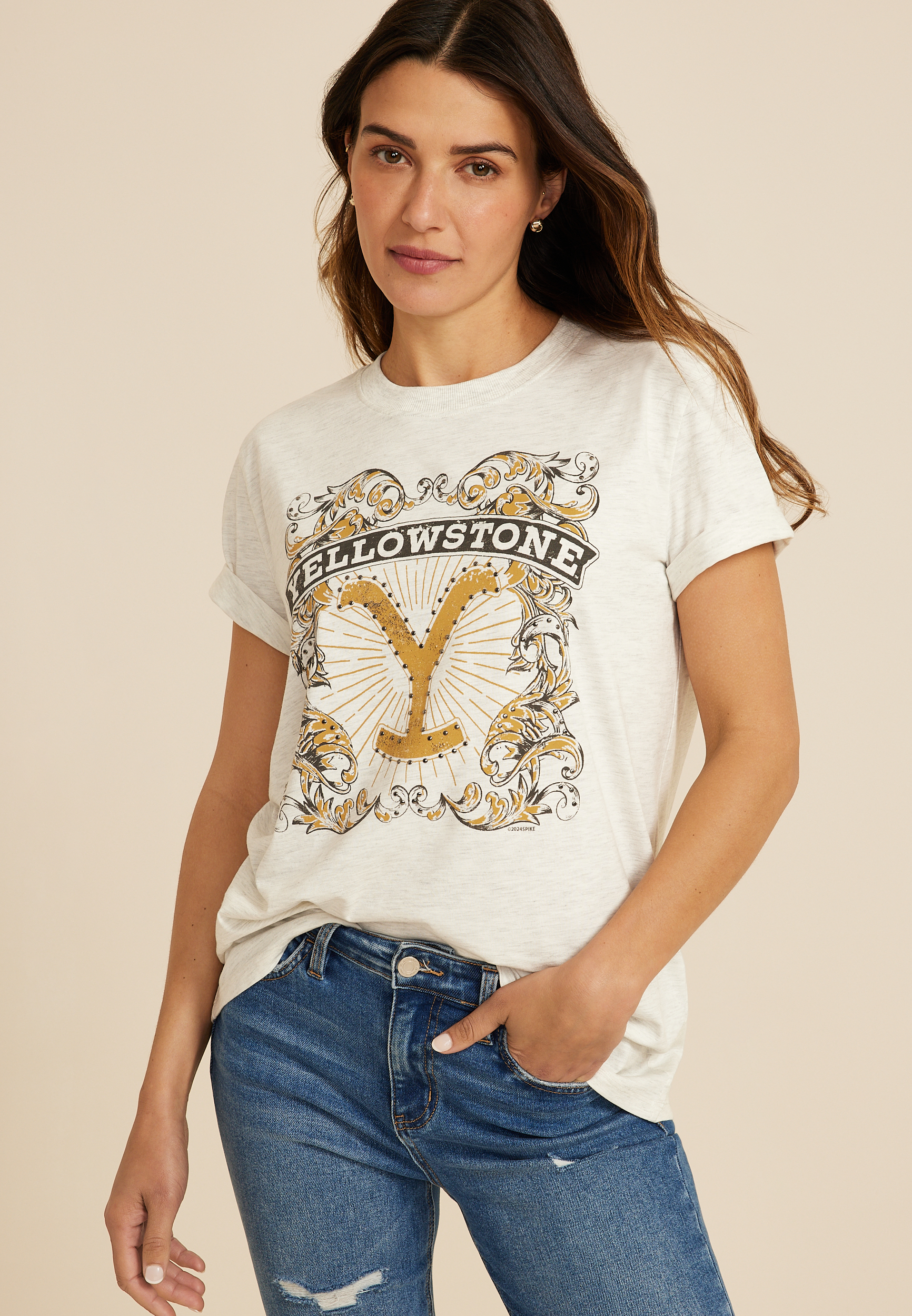 Yellowstone Oversized Fit Graphic Tee