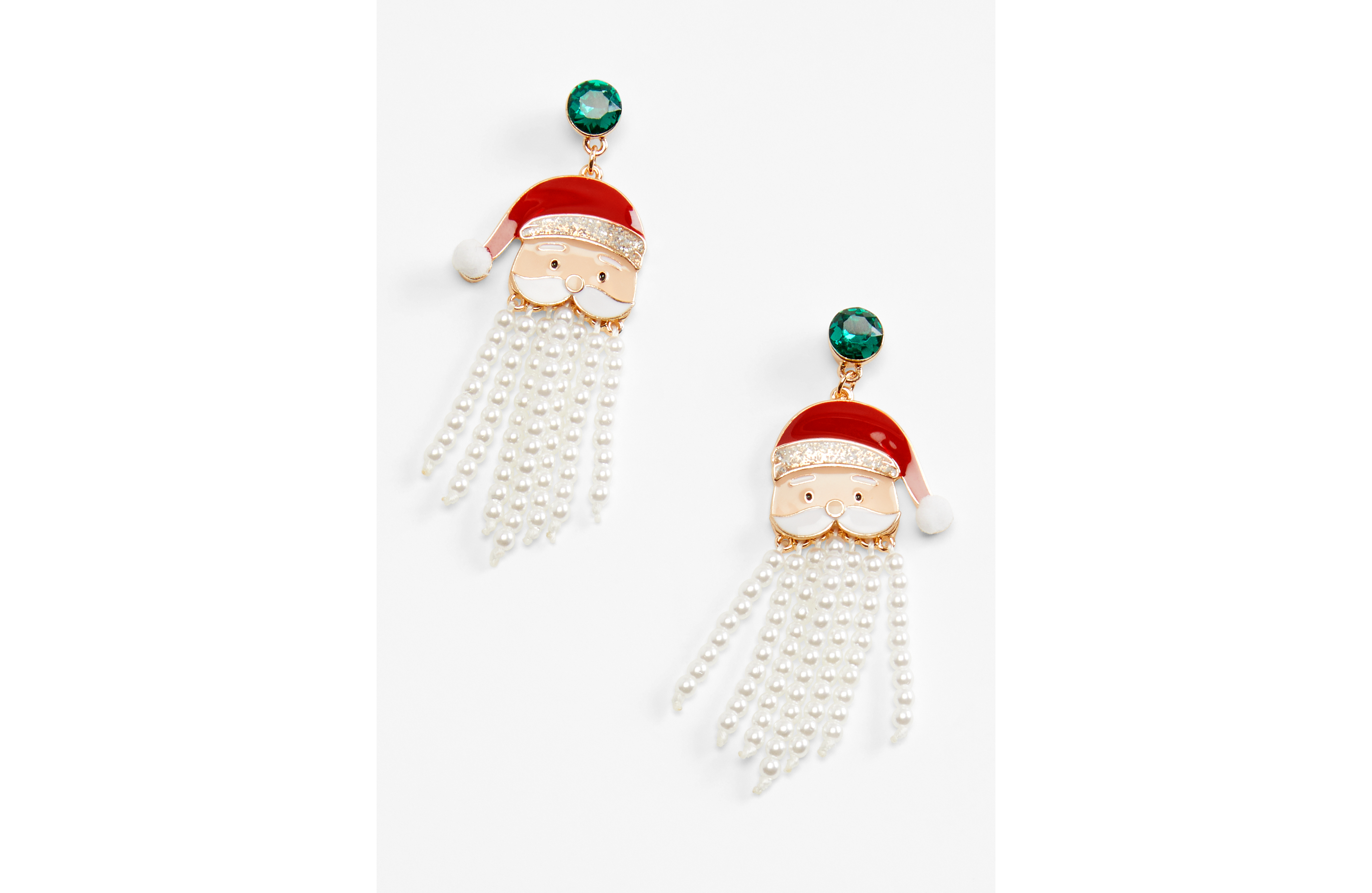Santa Drop Earrings