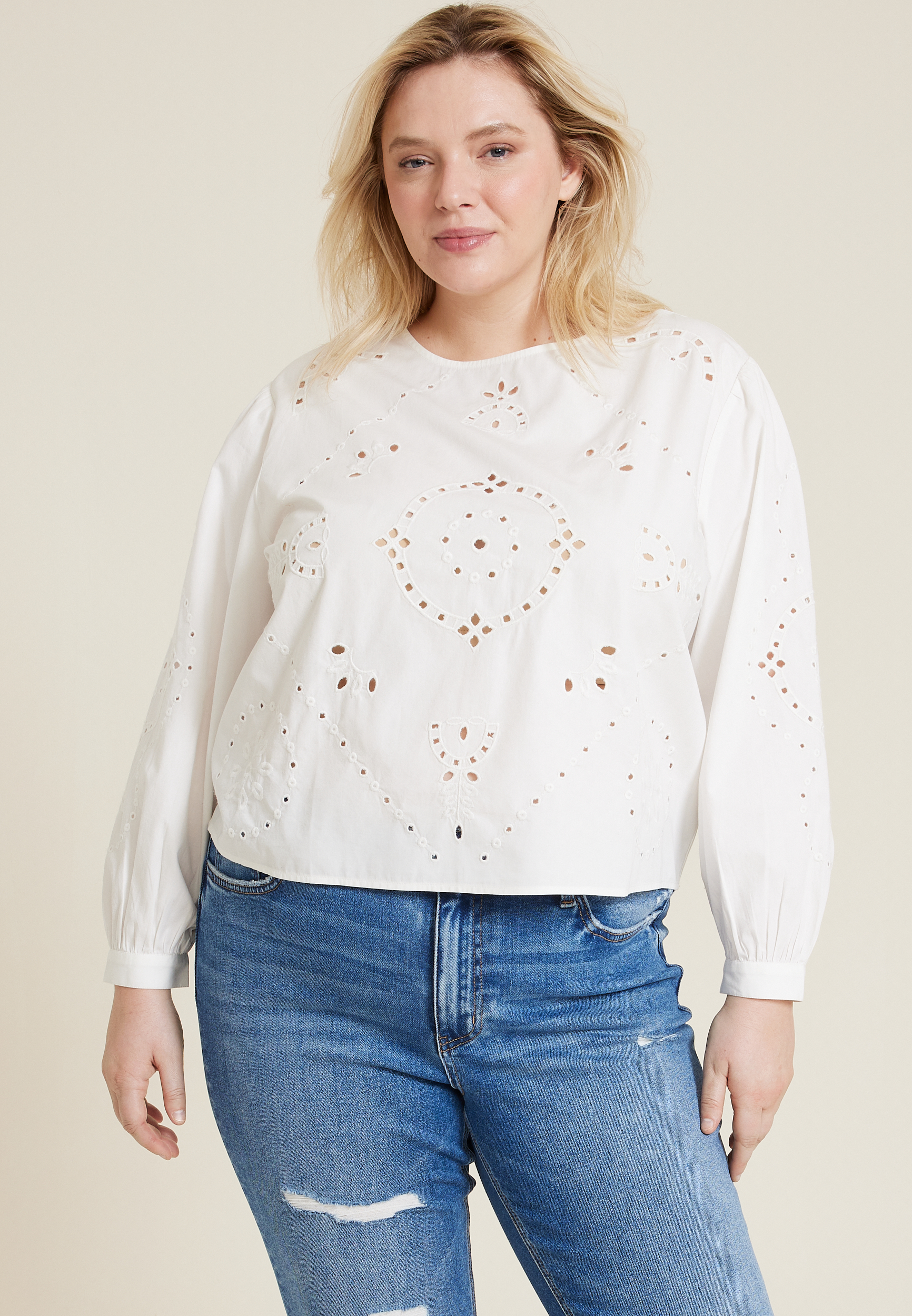 Buy Plus Size Rhinestone Top Online In India -  India