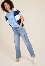 Everything Is Fine Graphic Tee, C4624, small