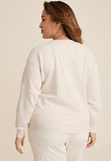 Plus Size Be Kind Sweatshirt, LIGHT OATMEAL HEATHER, small