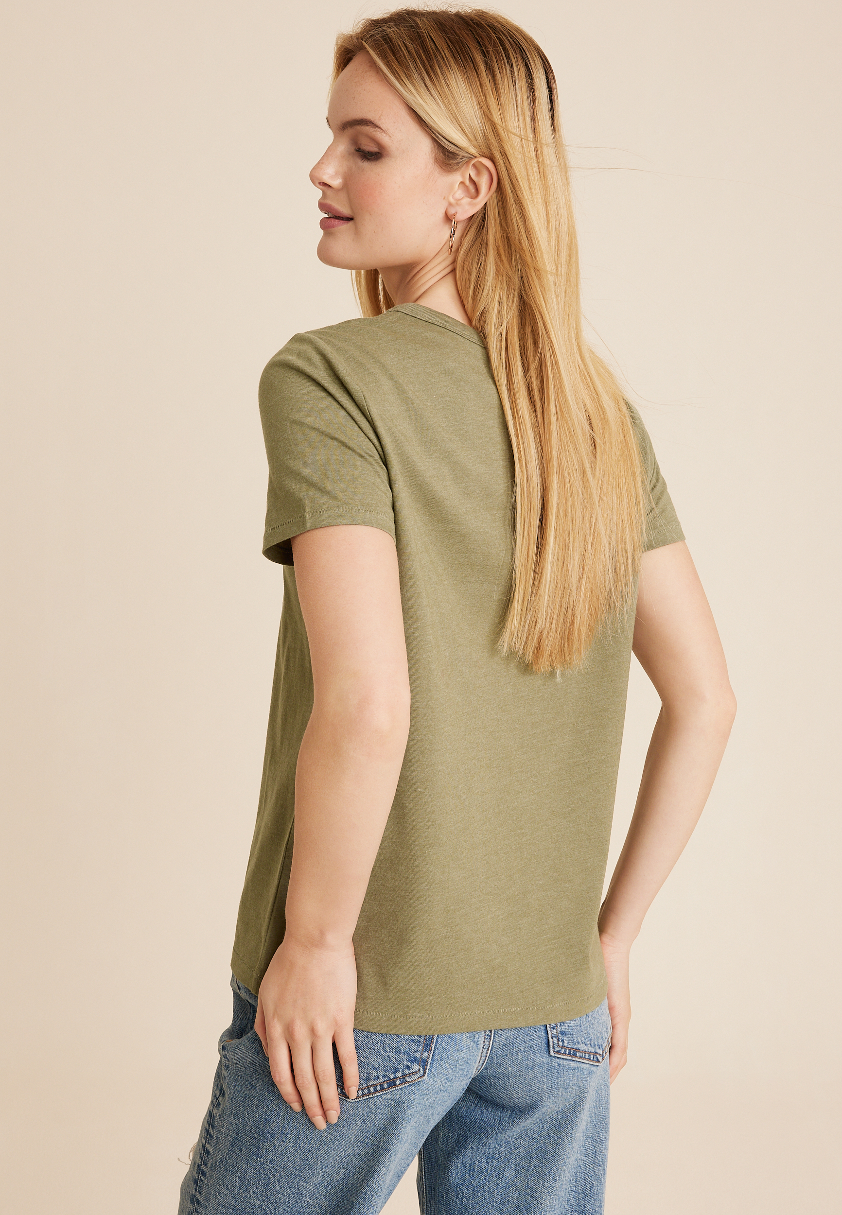 Coffee Smiley Classic Fit Graphic Tee, C9316, large