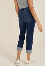 m jeans by maurices&trade; Classic Mid Rise Mid Fit Straight Cropped Jean, C258, small