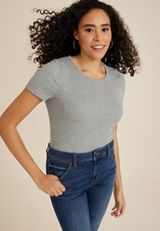 m jeans by maurices&trade; Classic Mid Rise Mid Fit Straight Cropped Jean, C258, small