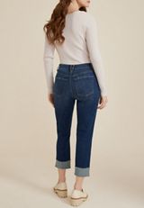 m jeans by maurices&trade; Classic High Rise Curvy Straight Cropped Jean, C258, small