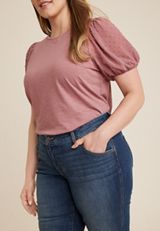 Plus Size m jeans by maurices&trade; Classic High Rise Curvy Straight Cropped Jean, C258, small