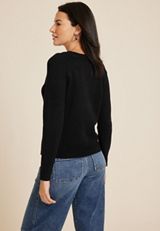 Shamrock Crew Neck Sweater, C1756, small