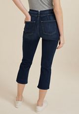 m jeans by maurices&trade; Cool Comfort High Rise Curvy Stacked Waist Cropped Jean, C258, small